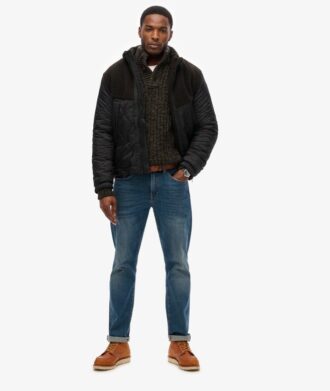 Υβριδικό μπουφάν Sherpa Quilted με καπιτονέ