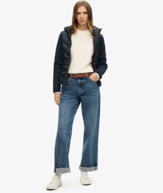 Υβριδικό μπουφάν Storm Knit Hooded με κουκούλα Υβριδικό μπουφάν Storm Knit Hooded με κουκούλα