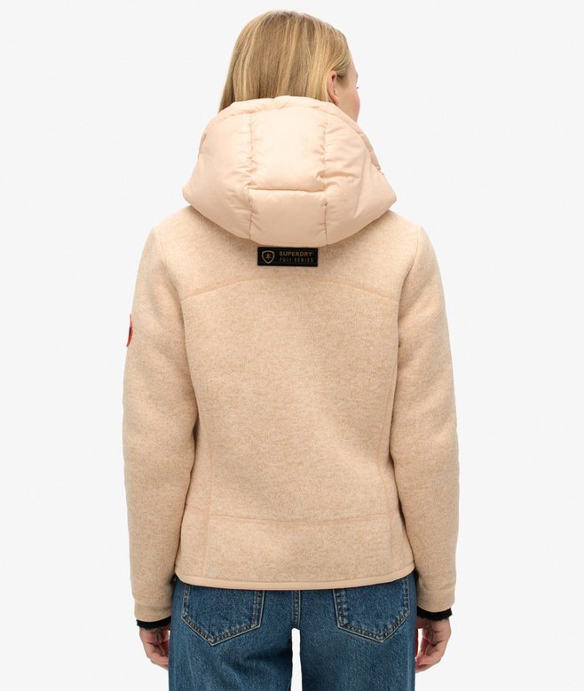 Υβριδικό μπουφάν Storm Knit Hooded με κουκούλα Υβριδικό μπουφάν Storm Knit Hooded με κουκούλα