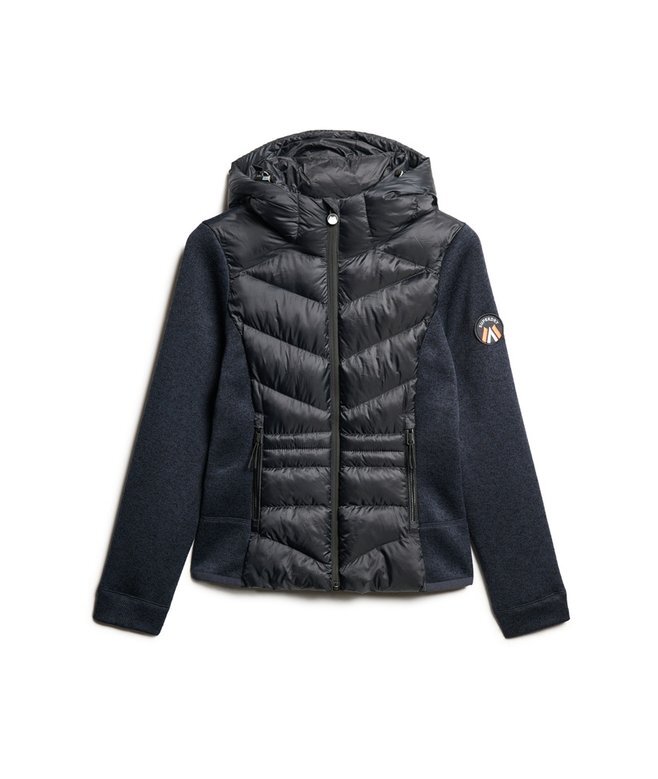 Υβριδικό μπουφάν Storm Knit Hooded με κουκούλα Υβριδικό μπουφάν Storm Knit Hooded με κουκούλα